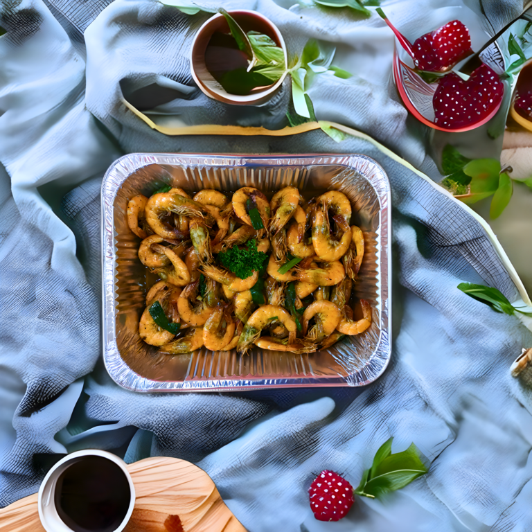 Buttered Shrimp Platter