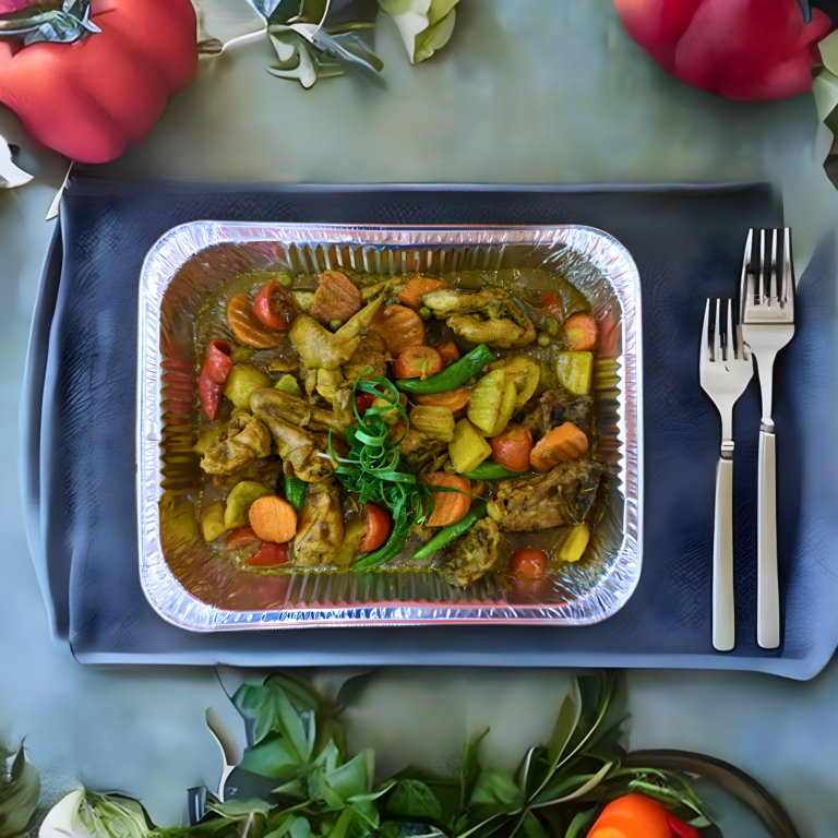 Chicken Curry Platter