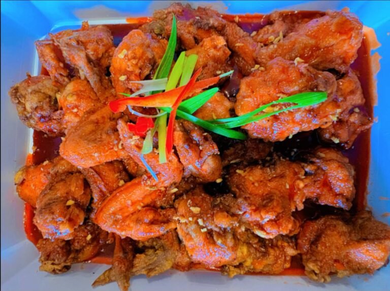 Cafe Esquinita party platter of buffalo wings